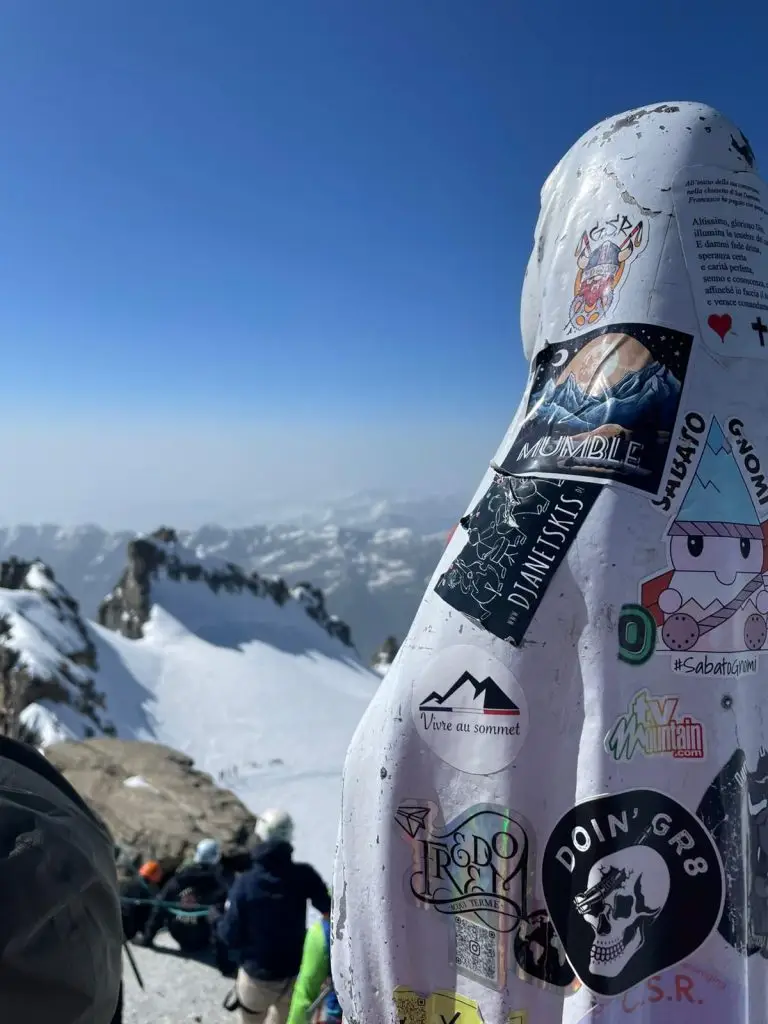 View at the top